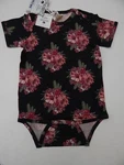Nwt Kate Quinn Cactus Flower Short Sleeve Lap Neck Bodysuit 18-24 Mos. Fixed Price $15.00.
