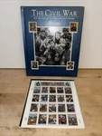 Collection Of U.s. Commemorative Stamps -the Civil War 1861-1865-BOOK &. Fixed Price $21.99.