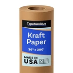 Kraft Paper Roll, 36" X 2400" (200'), Made In Usa, 30 Lb. Of Brown Fo. Fixed Price $58.60.