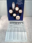 Sothebys New York Wristwatches Clocks Catalog June 16TH & 17TH 1989. Fixed Price $48.95.