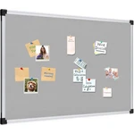 Xboard Grey Fabric Bulletin 36 24 Inch, Wall Mounted Message Noti. Fixed Price $56.36.