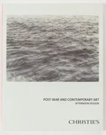 Christie Ny Post War & Contemporary Art Catalog Nov 2013 H0241. Fixed Price $15.00.