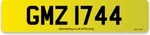 1744 - **new**, Cherished Number Plate (dateless) Gmzi, Graham, Gomez. Fixed Price $159.61.