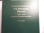 Littleton Us Innovation Dollar Album, 2018-2032, Pages, Coins. Fixed Price $25.00.