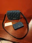 New Denim Coach Purse & Wallet. Fixed Price $275.00.