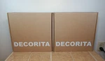 Lot Of 2X: Cork Board 48 36 Alternative 11.8X11.8X0.35 12-PACK Felt Wall Tile. Fixed Price $50.00.