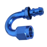 Renegade Fuel Hose Fitting 20880-1; End Blue -08AN 180 Deg, Push-lock. Fixed Price $31.16.