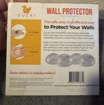 Ducki Wall Bumper Protectors Clear Self Original 2 (4 Pack) Open Box. Fixed Price $9.77.