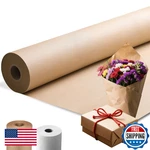 Maxtbee 36" 2400" Thickened Brown Kraft Paper Roll Arts Crafts Packing Gift Wr. Fixed Price $74.62.