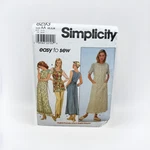 Simplicity 8293 Sewing Pattern Size Xs Wrap Around Apron Dress Tunic Easy. Fixed Price $29.99.
