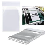 100 Pack Clip On Window Form Holder Buyers Guide Hangers .... Fixed Price $67.93.