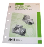 2000 Wai Mitsubishi Osgr Plgr Starters Catalog 87-113-00. Fixed Price $6.95.