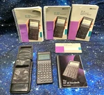 Hp 48SX Tested Working W/ Manuals And Rare Programmer Reference Calculator. Fixed Price $116.14.