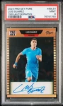 2023 Leaf Pro Set Pure 1989 Autos #89LS1 Luis Suarez 9/50 Psa. Fixed Price $185.00.