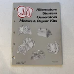 J&n Auto Electric Inc. Alternators Starters Generators 1998 Catalog #910-14810. Fixed Price $9.89.