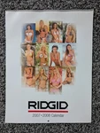 Ridgid Tools 2007-2008 Pin-up Swimsuit Calender Ridge Company. Fixed Price $5.95.