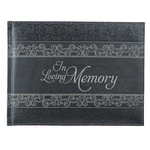 Art Gifts Christian Guest Book Loving Memory Charcoal (hardback). Fixed Price $24.41.