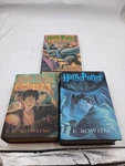 Lot Of Harry Potter Hardcover Books 3, 4 & 5 By J.k. Rowling Like New Free Sh. Fixed Price $37.50.