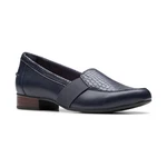 Women's Clarks Juliet Beat Slip-on Loafers Navy Leather. Fixed Price $96.00.