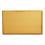 Quartet Cork Bulletin 60"W X 36"H Pin Board, Oak Finish Frame (305). Fixed Price $284.06.