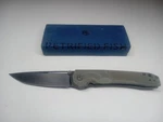 Petrified Fish PFP11- RIPPLE,14C28N Steel Hollow BLADE,G10 Handle Folding Knife. Fixed Price $39.00.