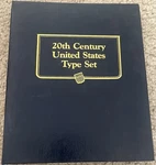 Whitman Classic Coin Album #9139 20TH Century United States Type Set. Fixed Price $24.99.