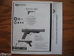 Crosman Crossman 130 137 Pistol Reseal Repair Kit - Owner's Manual & Guide. Fixed Price $5.65.