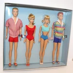 Double Date 50TH Anniversary Set Mattel BDH36 Gold Label Nrfb 2014. Fixed Price $295.00.