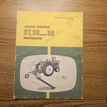 Original John Deere 37,38 And Mowers Operator's Manual OM-E39954 Issue Ao. Fixed Price $20.00.