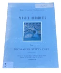 MB10- 1970S Plaster Ornaments Catalog 130 Decorators Supply Chicago Design Book. Fixed Price $22.50.