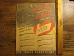 Antique Ephemera Kleins Sporting Goods Catalog Book Chicago Guns Hunting + More. Fixed Price $26.00.