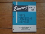 1964 Browning Power Transmission Equipment Catalog GC-101-H. Fixed Price $7.77.