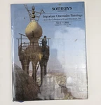 Sothebys 1985 Important Orientalist Paintings Art Auction Catalog Color Plates. Fixed Price $39.95.