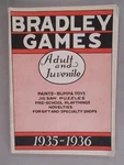 Milton Bradley & Catalog 1935-1936 Toys Games. Fixed Price $119.99.