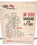 Used Parts Catalog For Bobcat M-500 Loader Gasoline & Lp TM-8002. Fixed Price $75.00.