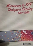 Microwave And Rf Designers Catalog 1987-1988 Vintage Book Hewlett Packard. Fixed Price $26.78.