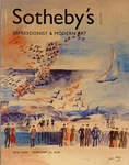 Sothebys Impressionist & Modern Art : New York Feb. 23, 2006. Fixed Price $15.00.