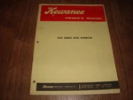 Kewanee Model 900 Series Disk Harrow Owners Manual No. 944-0951. Fixed Price $9.99.