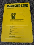 Mcmaster Carr Catalog No. 110 Atlanta, Georgia Supply. Fixed Price $32.99.