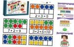 Magnetic Ten-frame Set Math Manipulative & 55 5X10. Fixed Price $34.16.