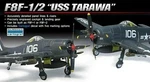 Academy 12313 1/48 F8F1/2 Uss Tarawa Usn Fighter. Fixed Price $32.99.
