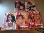 5 Tv Guides Jasmine Guy Melrose Place Whitney Houston Growing Pains Locklear Etc. Fixed Price $14.99.