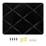 Aitakatta Black Fabric Memo Bulletin Board 17X13 Velvet Pin Wall Vision. Fixed Price $50.39.