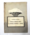 1978 Gm X Models Kent Moore Special Service Tools Book Original. Fixed Price $14.95.