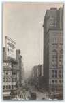 C1918 Kearney Street Trolley Hood Tires San Francisco Rppc Photo Postcard. Fixed Price $14.98.
