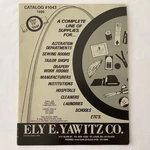 Ely Yawitz Co. Vintage 1999 Catalog #1043 Sewing Supplies, St. Louis, Missouri. Fixed Price $19.99.