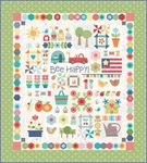 Riley Blake Designs Lori Holt Bee Happy Quilt Pattern By The Yard, Multicolor. Fixed Price $27.48.