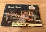 Vintage 1959 Johnson Super Seahorse 50 Hp Elec Models Owner's Manual V4SL. Fixed Price $39.00.