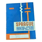 1961 Sprague Catalog Capacitors Resistors Transistors Electronic Components. Fixed Price $15.95.