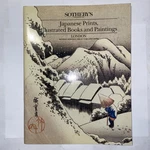 Sothebys Auction Catalog 5/16/88 Japanese Prints, Illustrated Books & Paintings. Fixed Price $10.60.